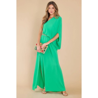 Get Obsessed Green Maxi Dress