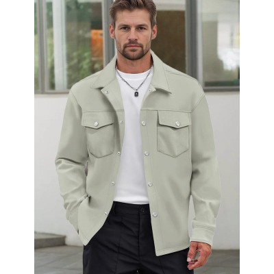 Leisure Utility Double Pockets Jacket