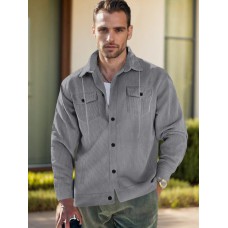 Soft Corduroy Shirt Jacket