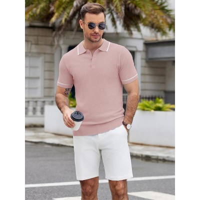 Leisure Knit Golf Polo Shirts